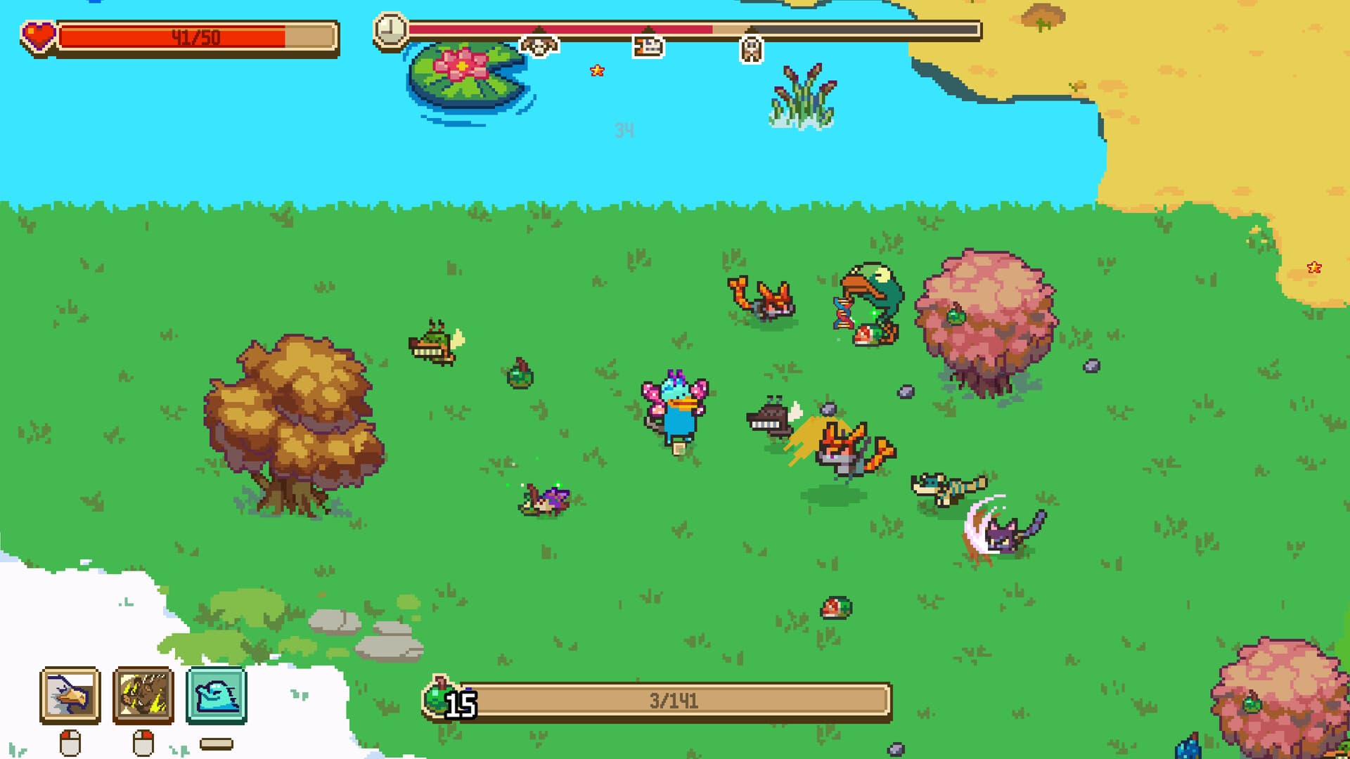 Everything is Crab: The Animal Evolution Roguelite screenshot 4