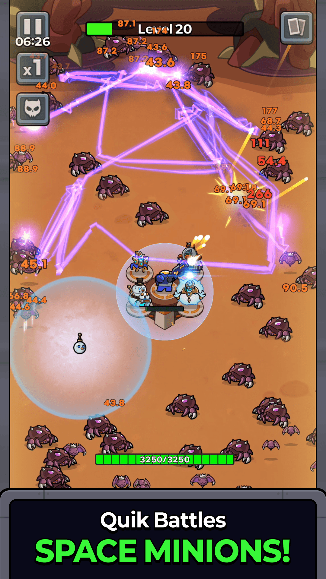 Space Minions: Defense screenshot 3