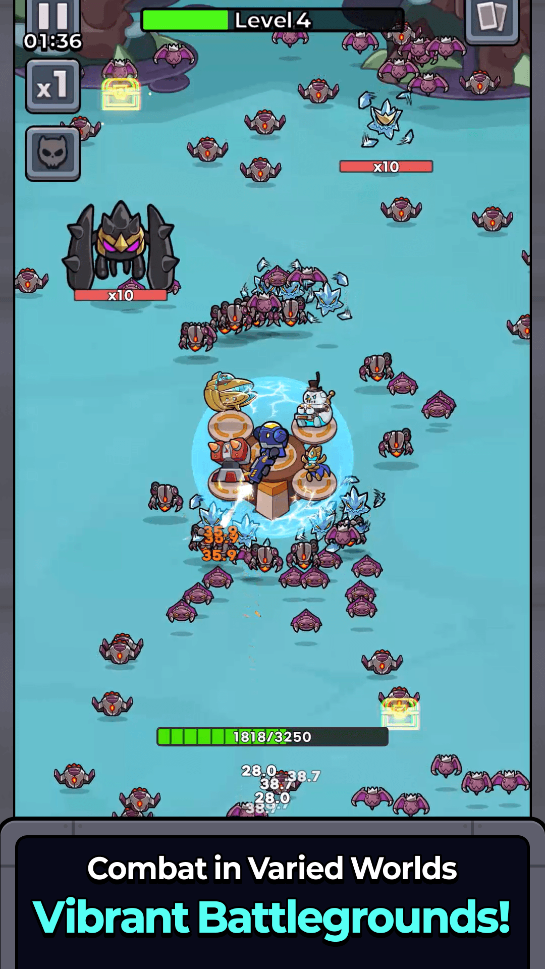 Space Minions: Defense screenshot 2