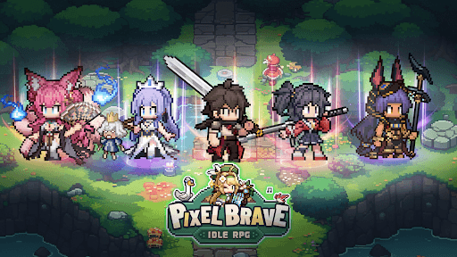 Pixel Brave: Idle RPG screenshot 1