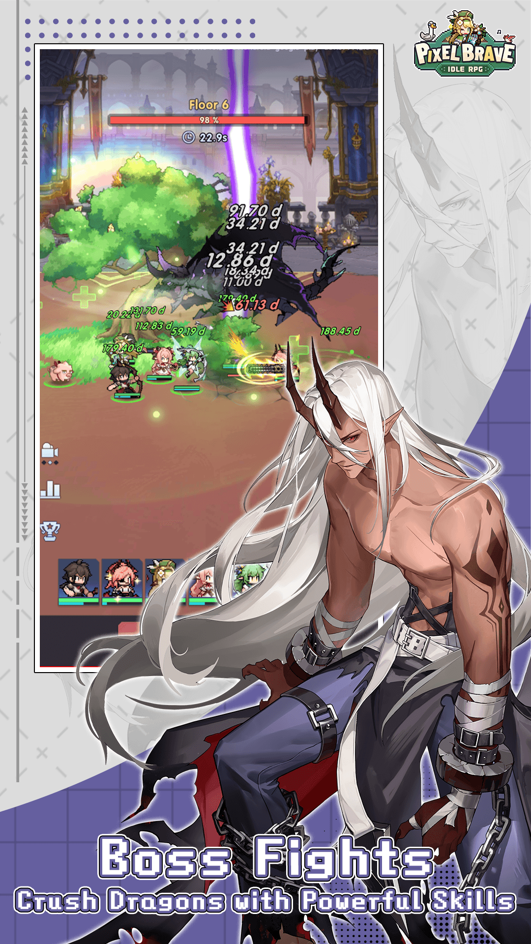 Pixel Brave: Idle RPG screenshot 3