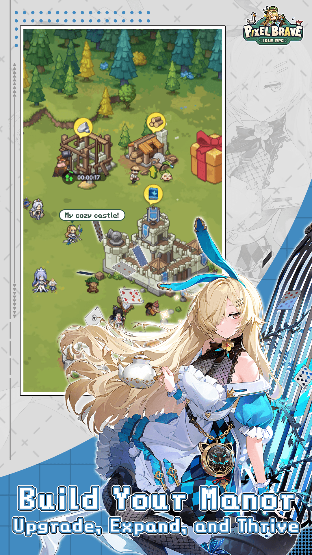 Pixel Brave: Idle RPG screenshot 2