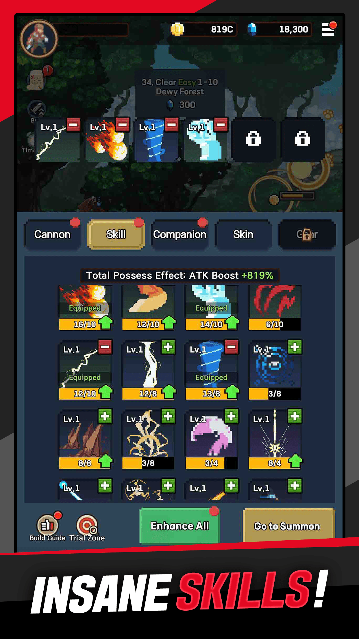 Demon Fall : Idle RPG screenshot 2
