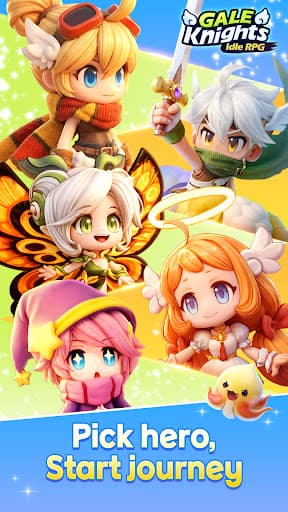 Gale Knights Idle RPG screenshot 2