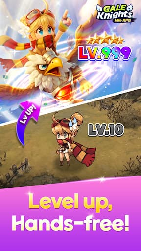 Gale Knights Idle RPG screenshot 3