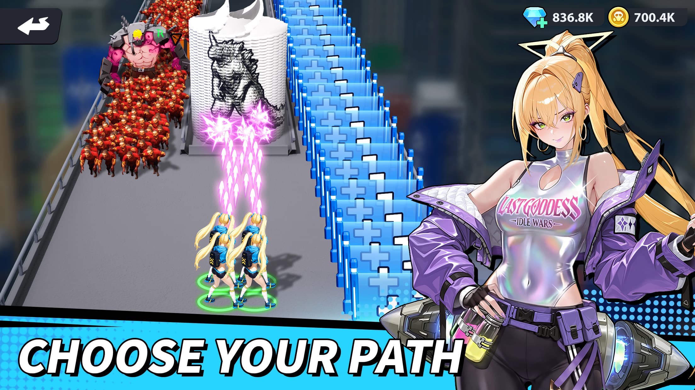 Last Goddess: Idle Wars screenshot 1