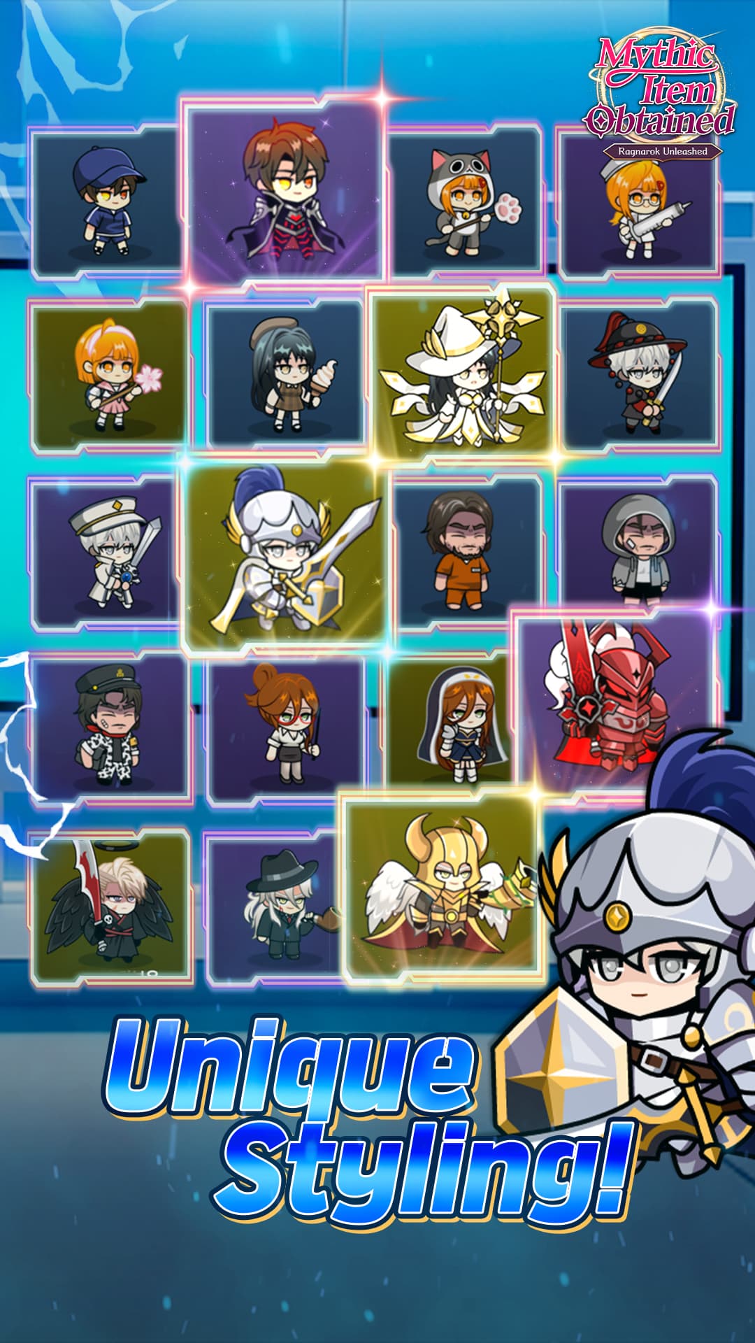 Mythic Item Obtained: Idle RPG screenshot 4