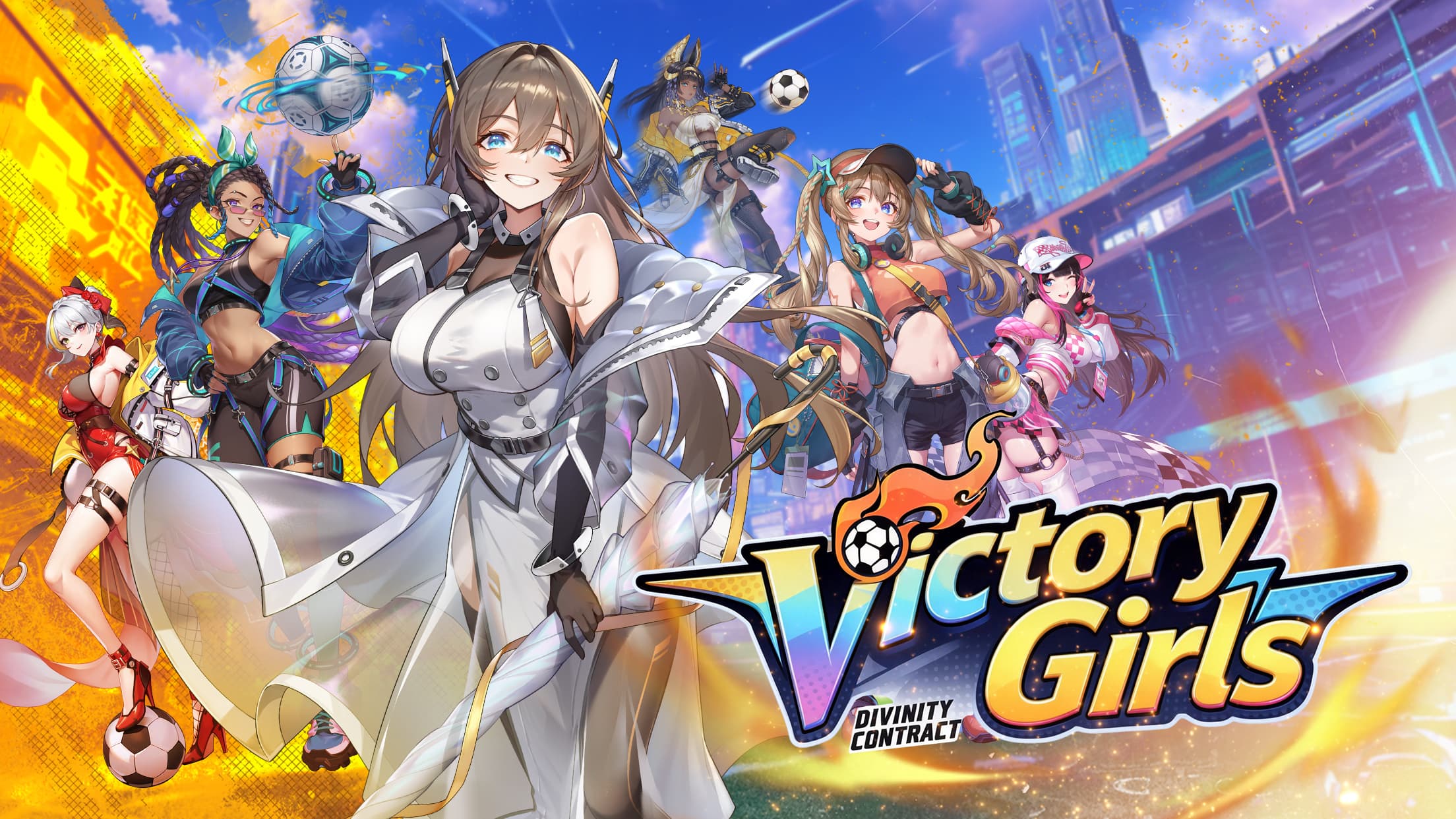 Victory Girls: Anime Soccer screenshot 4
