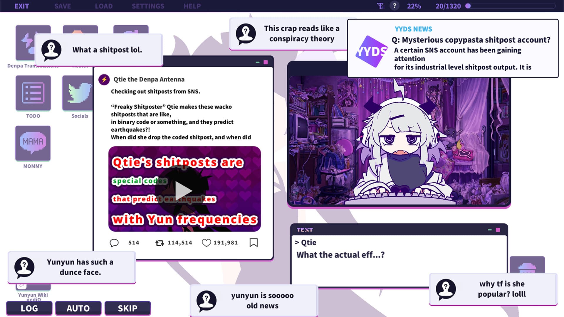 Yunyun Syndrome!? Rhythm Psychosis screenshot 2