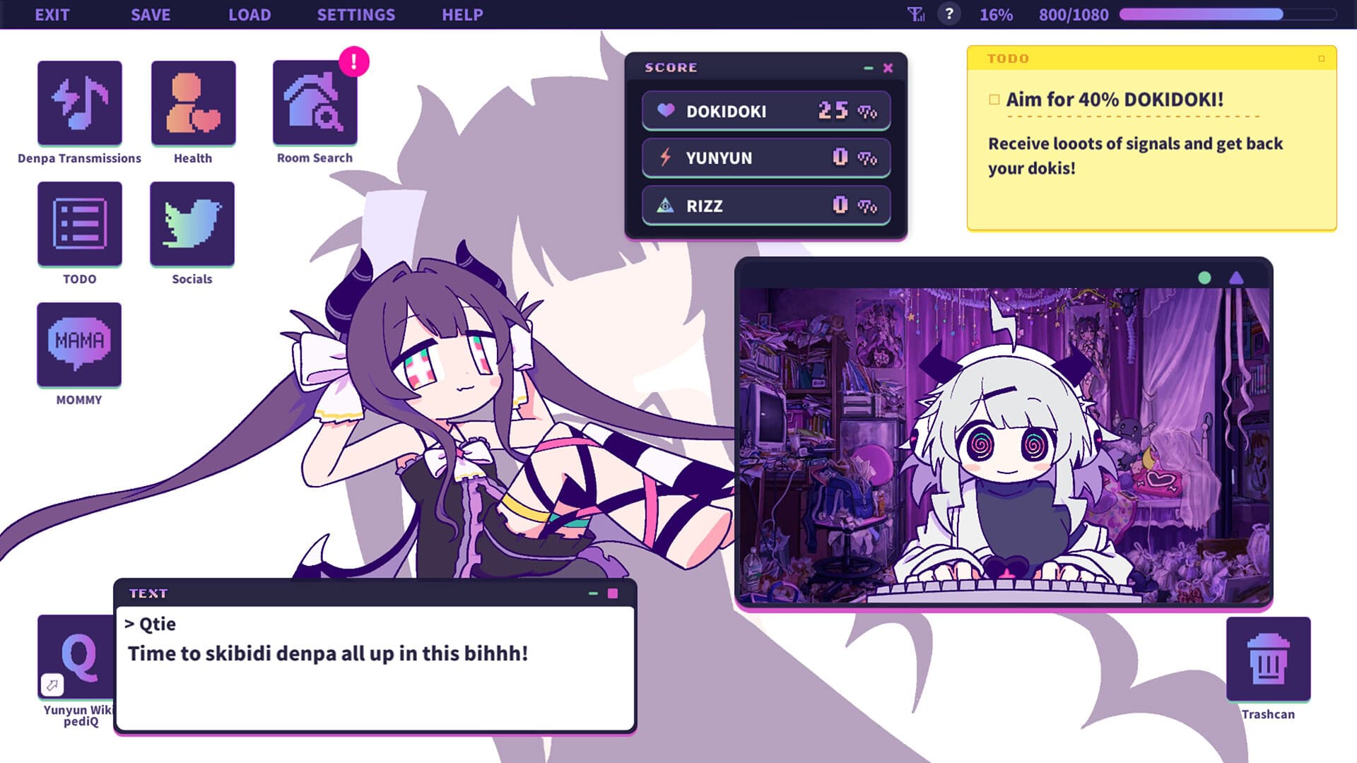 Yunyun Syndrome!? Rhythm Psychosis screenshot 3