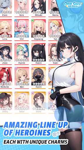 One Guy, All Girls: Idle RPG screenshot 4