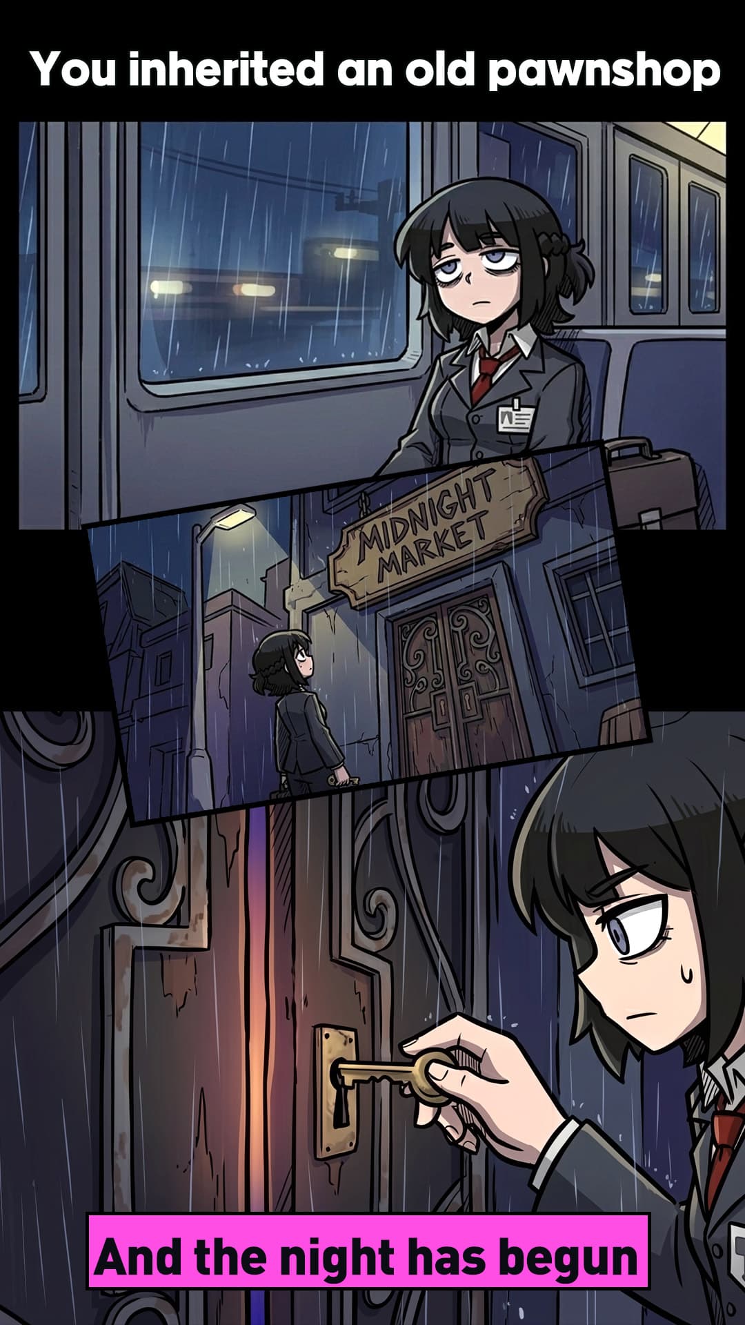 Midnight Market : Tycoon screenshot 1