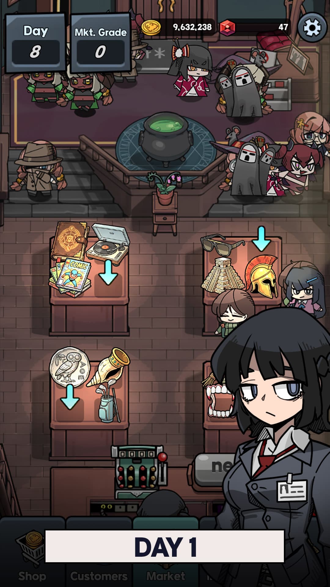 Midnight Market : Tycoon screenshot 2