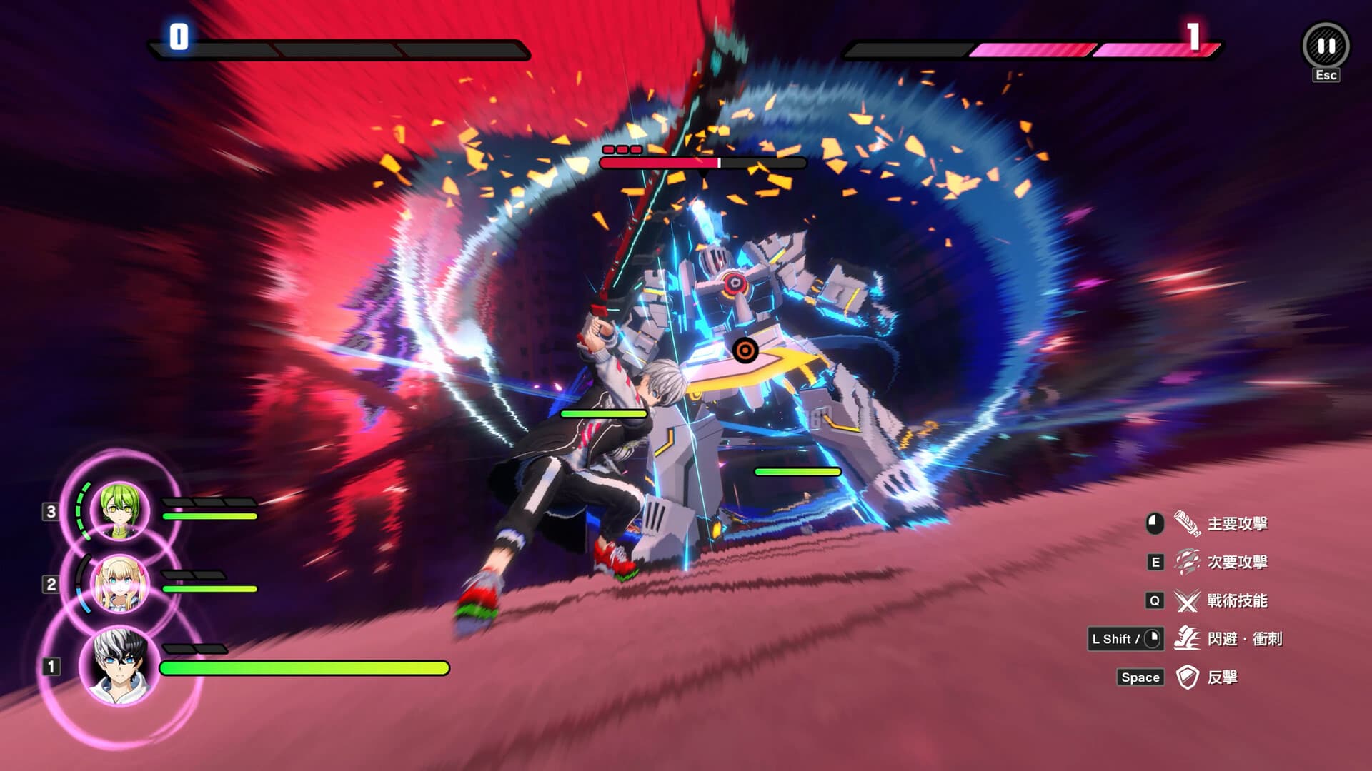 TRIBE NINE:戰極死遊 screenshot 3