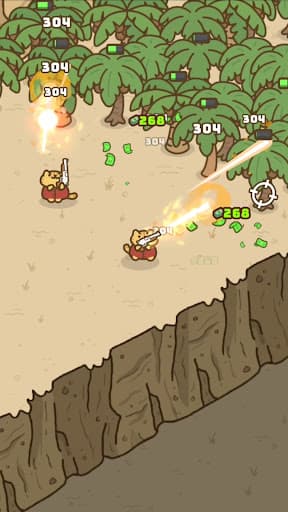 にゃんこ銃士:放置育成RPG screenshot 2