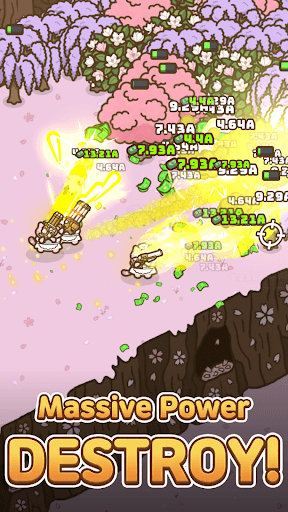Idle Cat Gunner: Shooter RPG screenshot 1