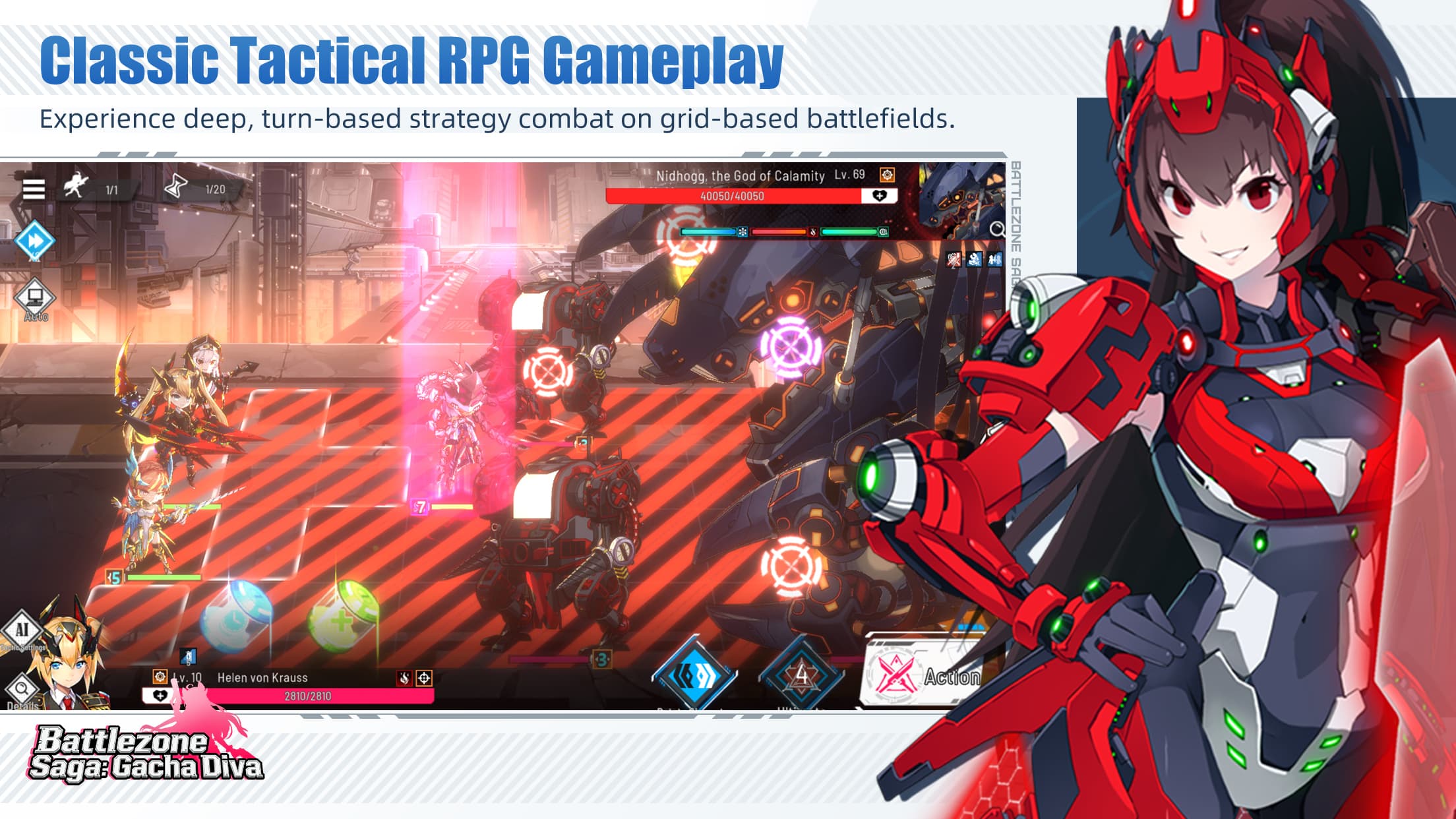 Battlezone Saga: Gacha Diva screenshot 1