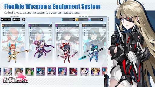 Battlezone Saga: Gacha Diva screenshot 3