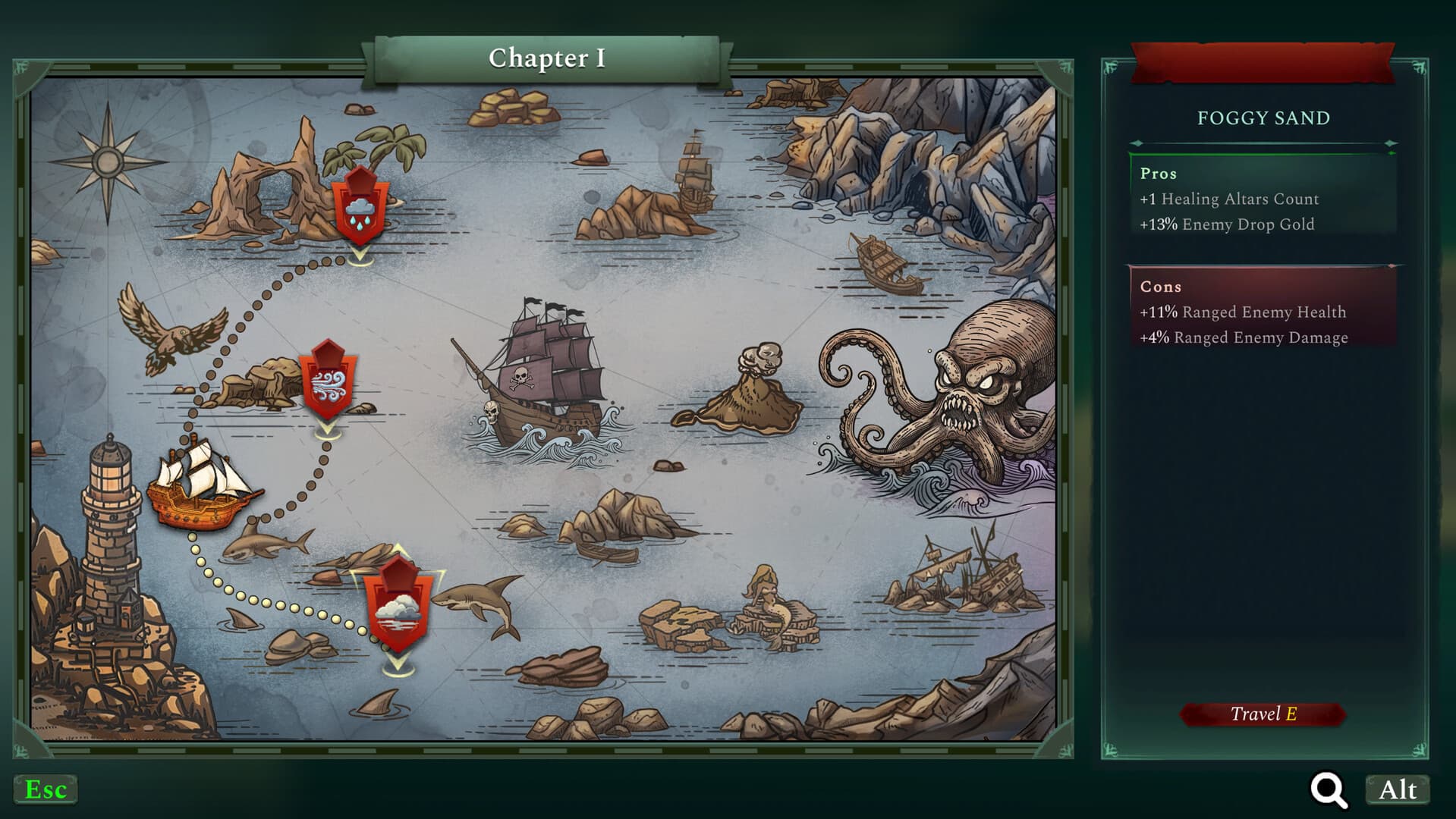 Curse of Pirates screenshot 1