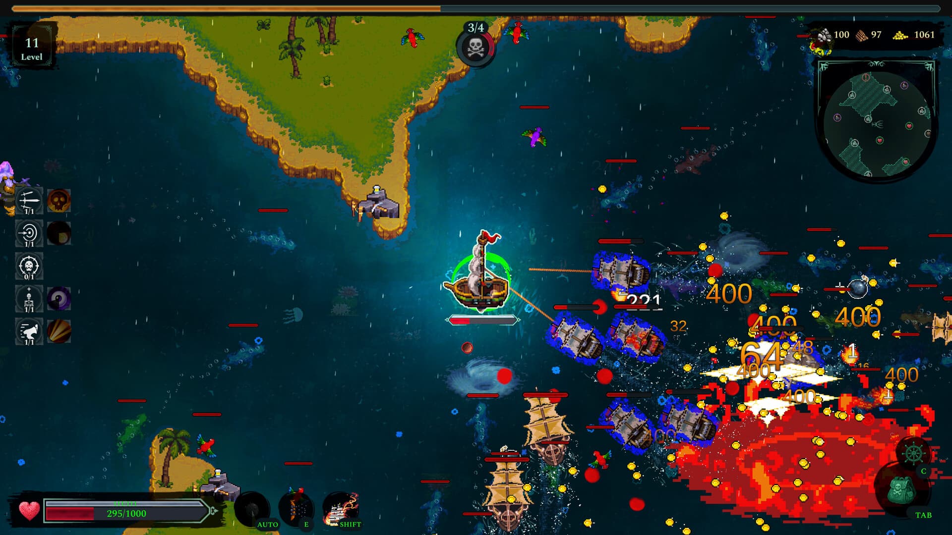 Curse of Pirates screenshot 2