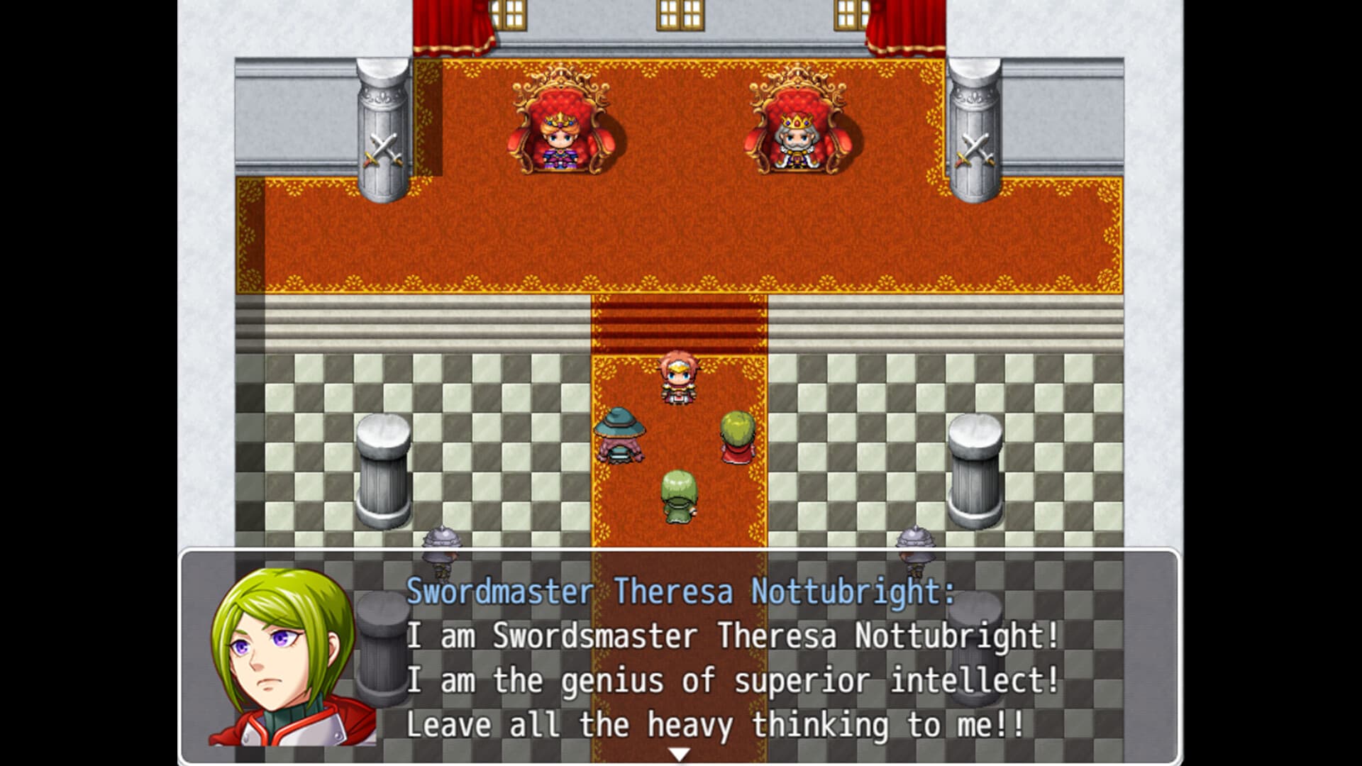 Heavy Spoilers RPG: The true identity of the final enemy is the hero's father screenshot 2