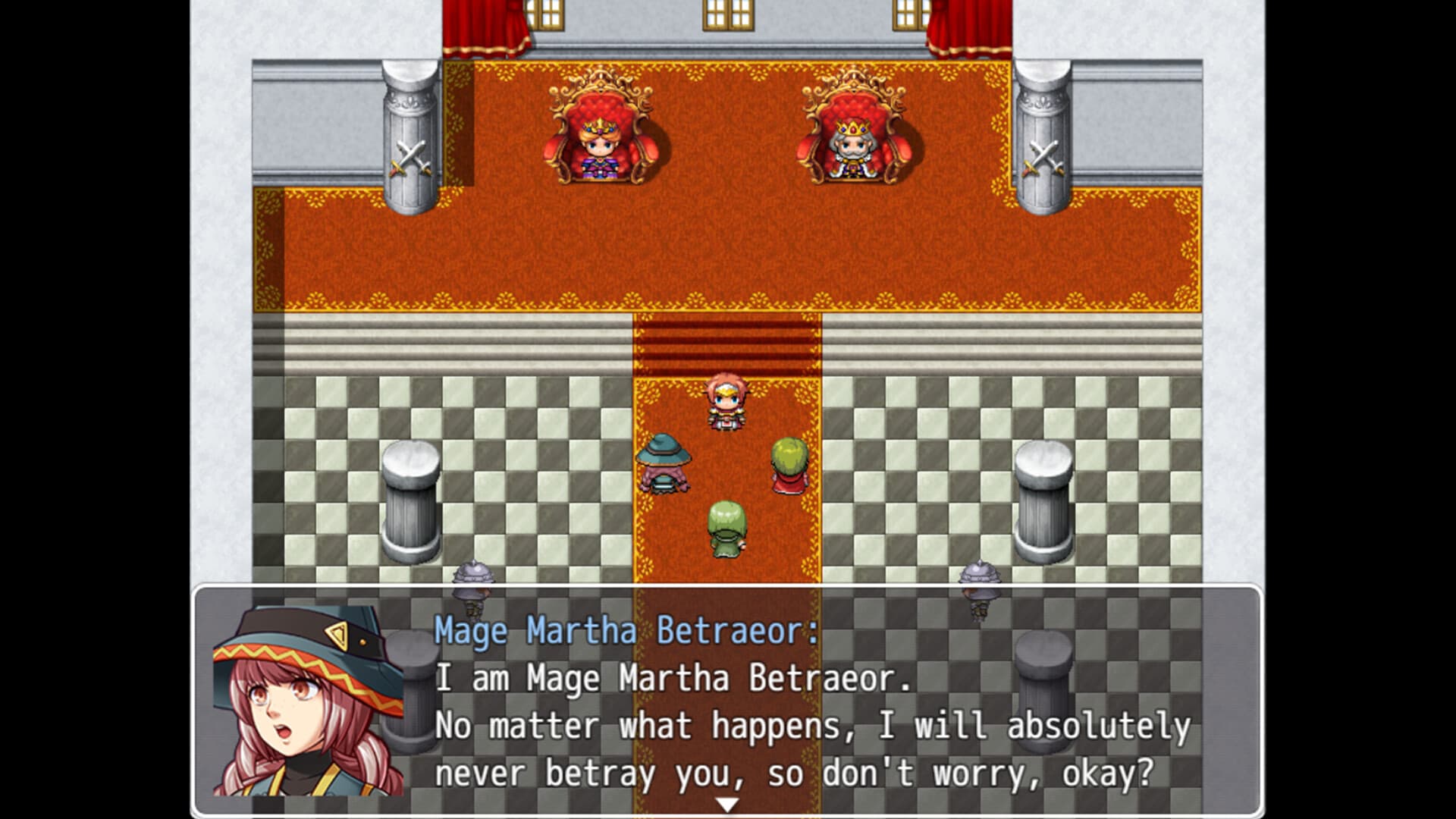 Heavy Spoilers RPG: The true identity of the final enemy is the hero's father screenshot 1