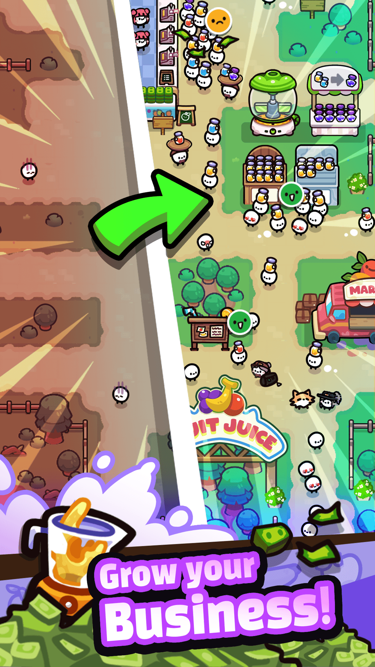 Chainsaw Juice King: Idle Shop screenshot 2