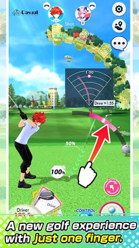 NEKO GOLF -Anime GOLF- screenshot 2