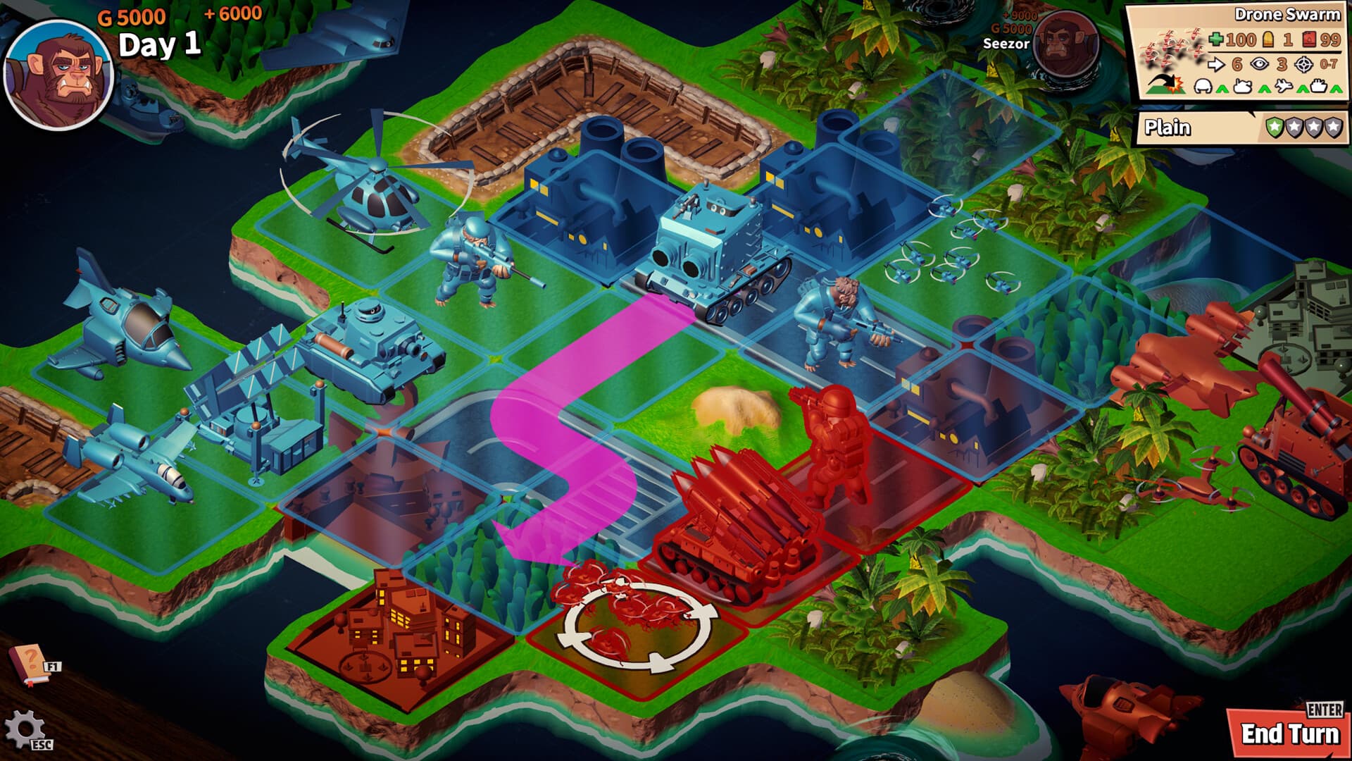 Apes Warfare screenshot 2