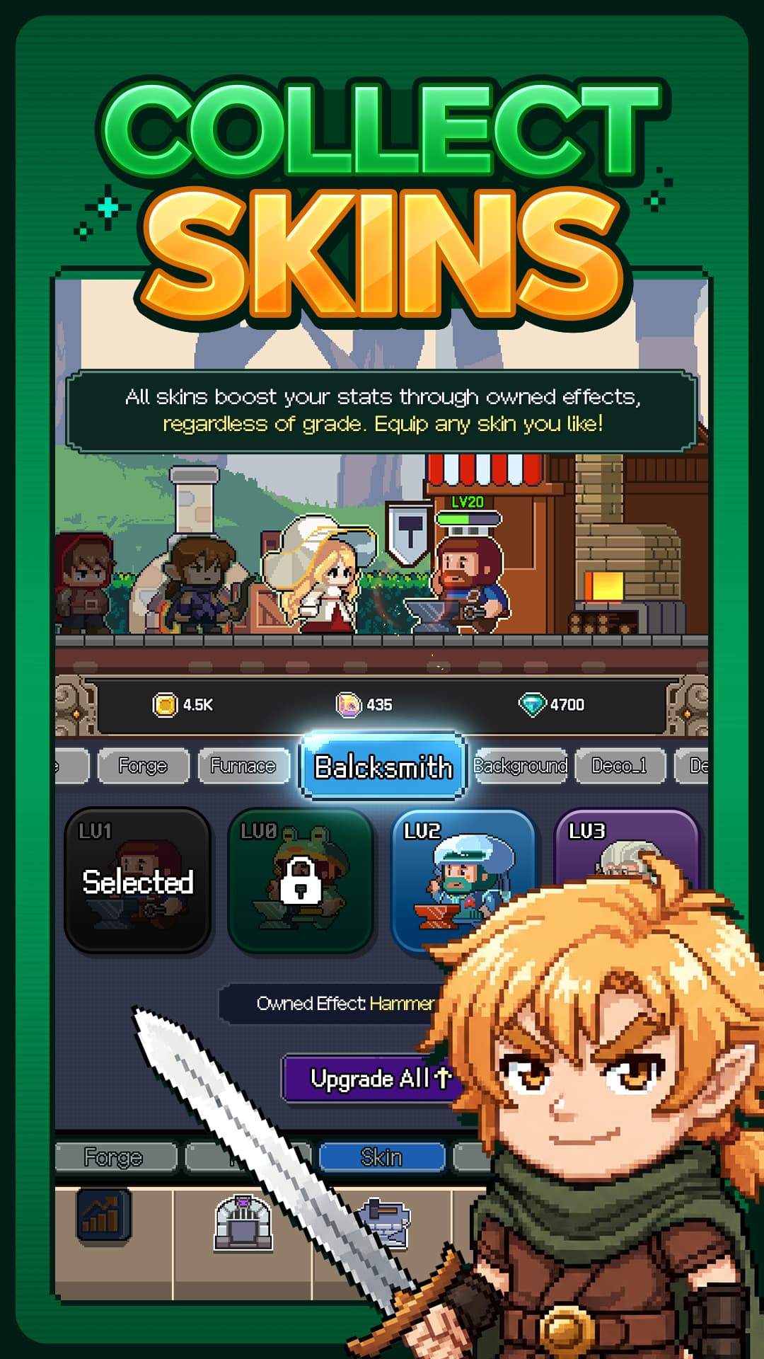 Hammer the Hit : Idle RPG screenshot 3