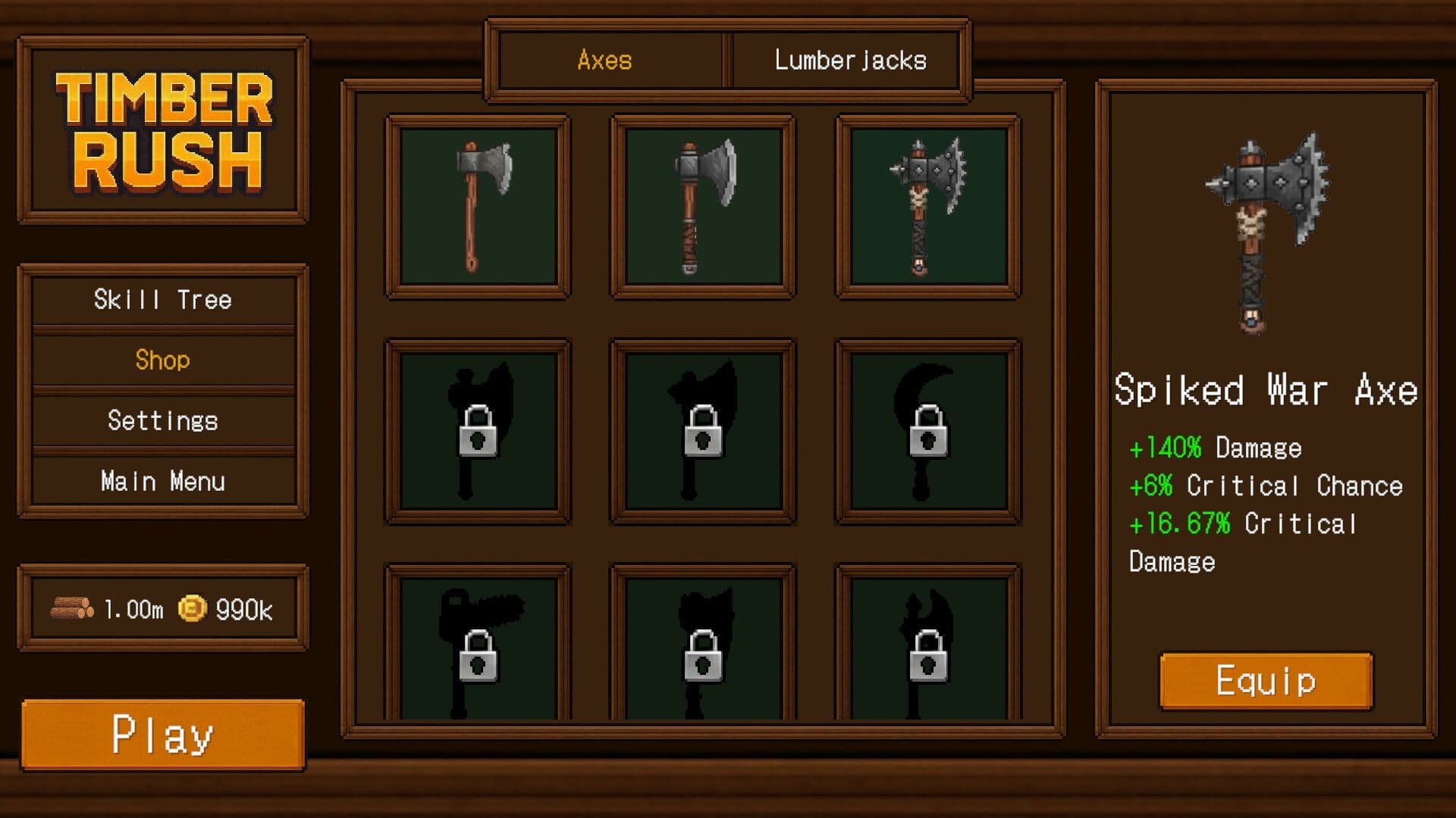 Timber Rush screenshot 1