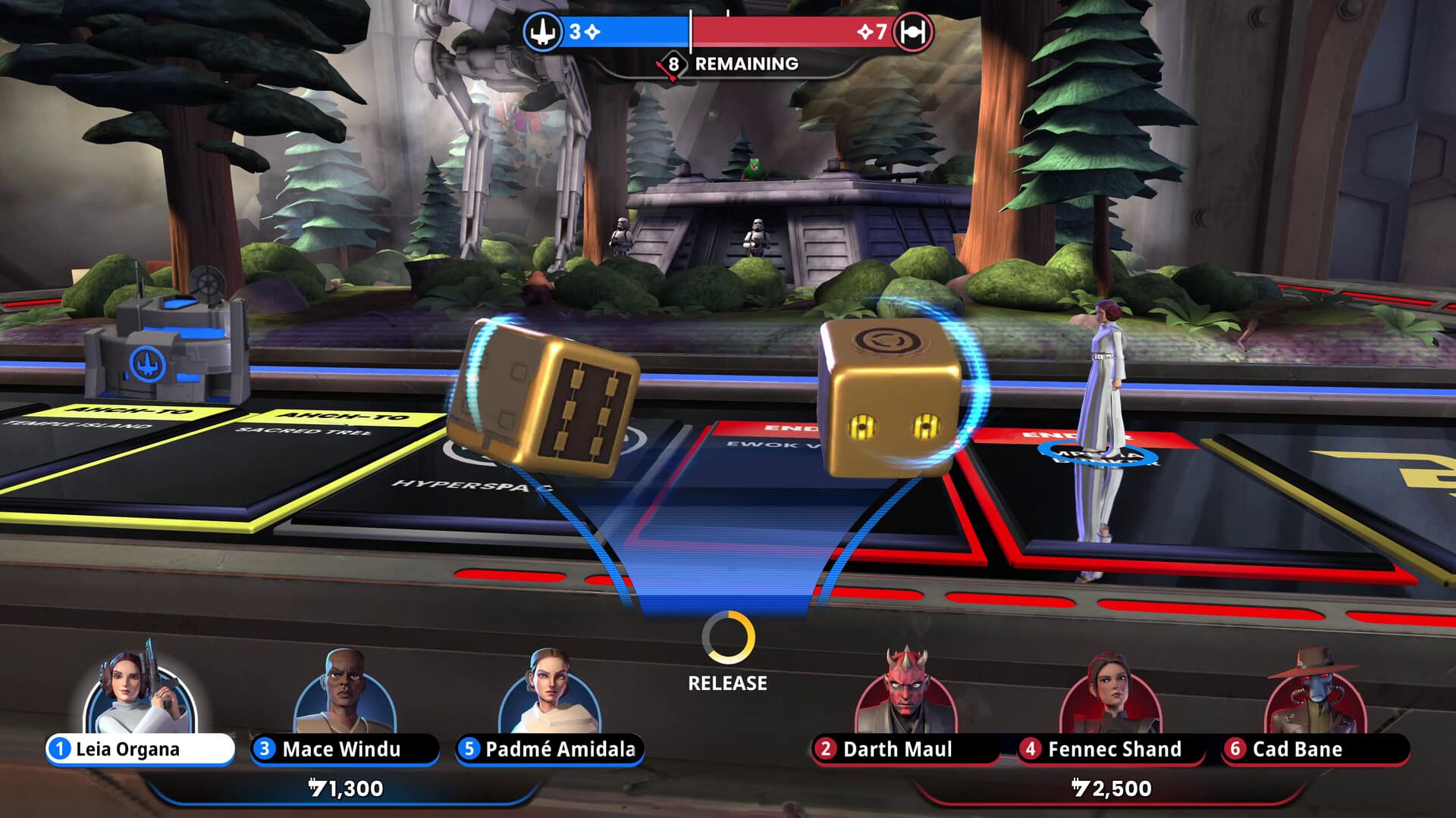 Monopoly: Star Wars™ Heroes vs. Villains screenshot 1