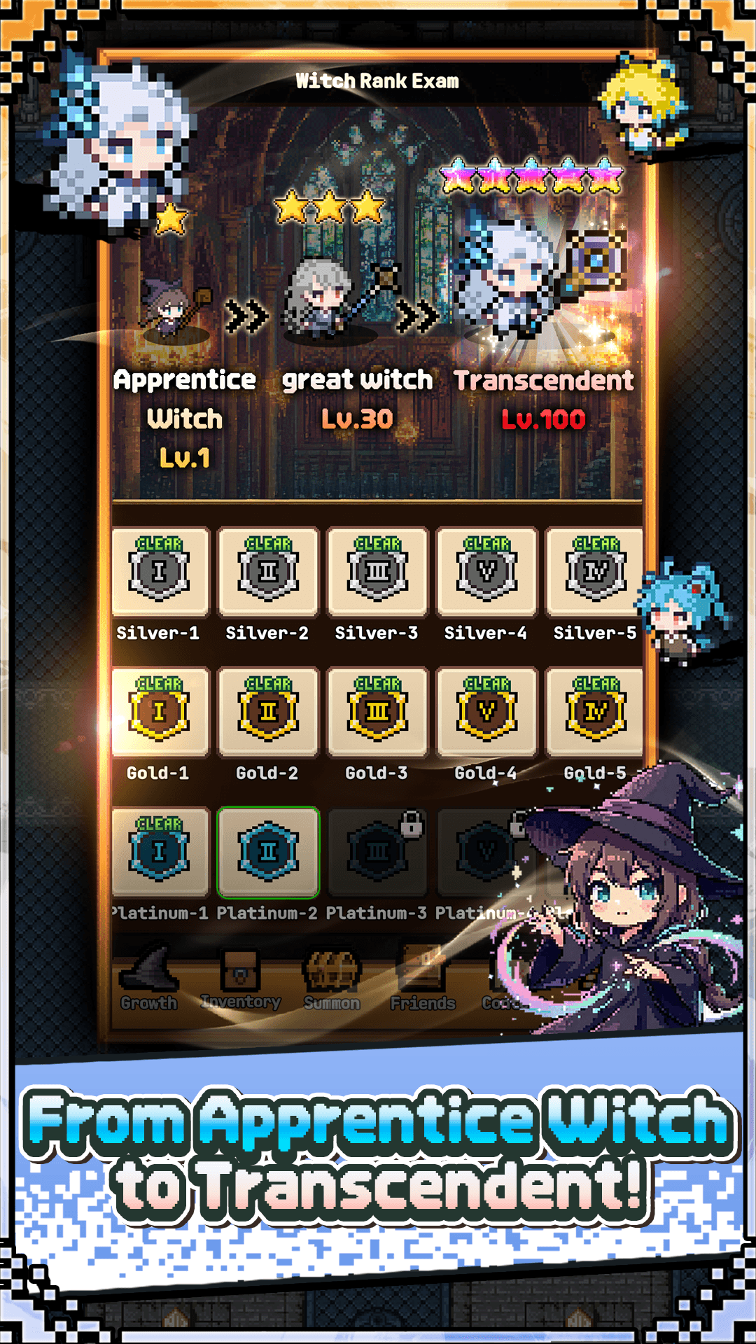 Legend of Witch : Idle RPG screenshot 2