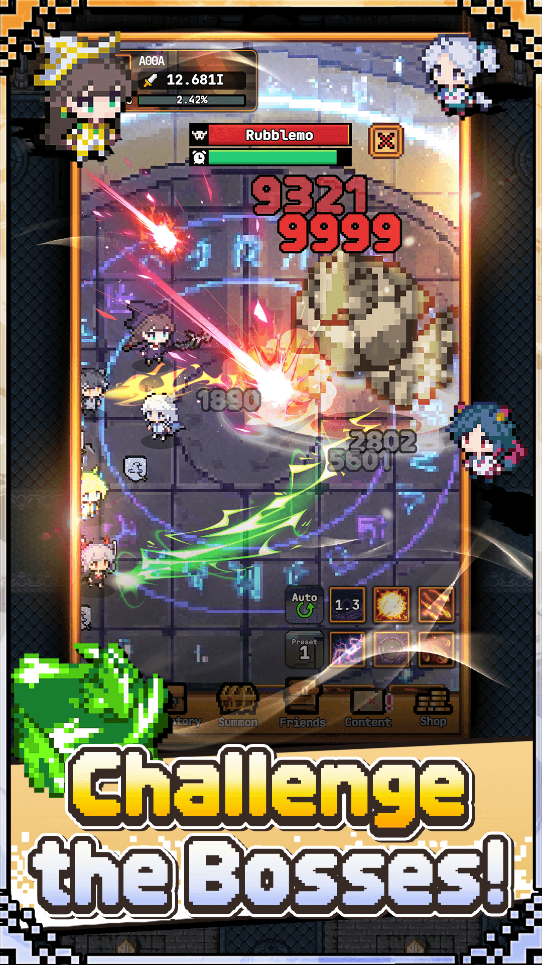 Legend of Witch : Idle RPG screenshot 3
