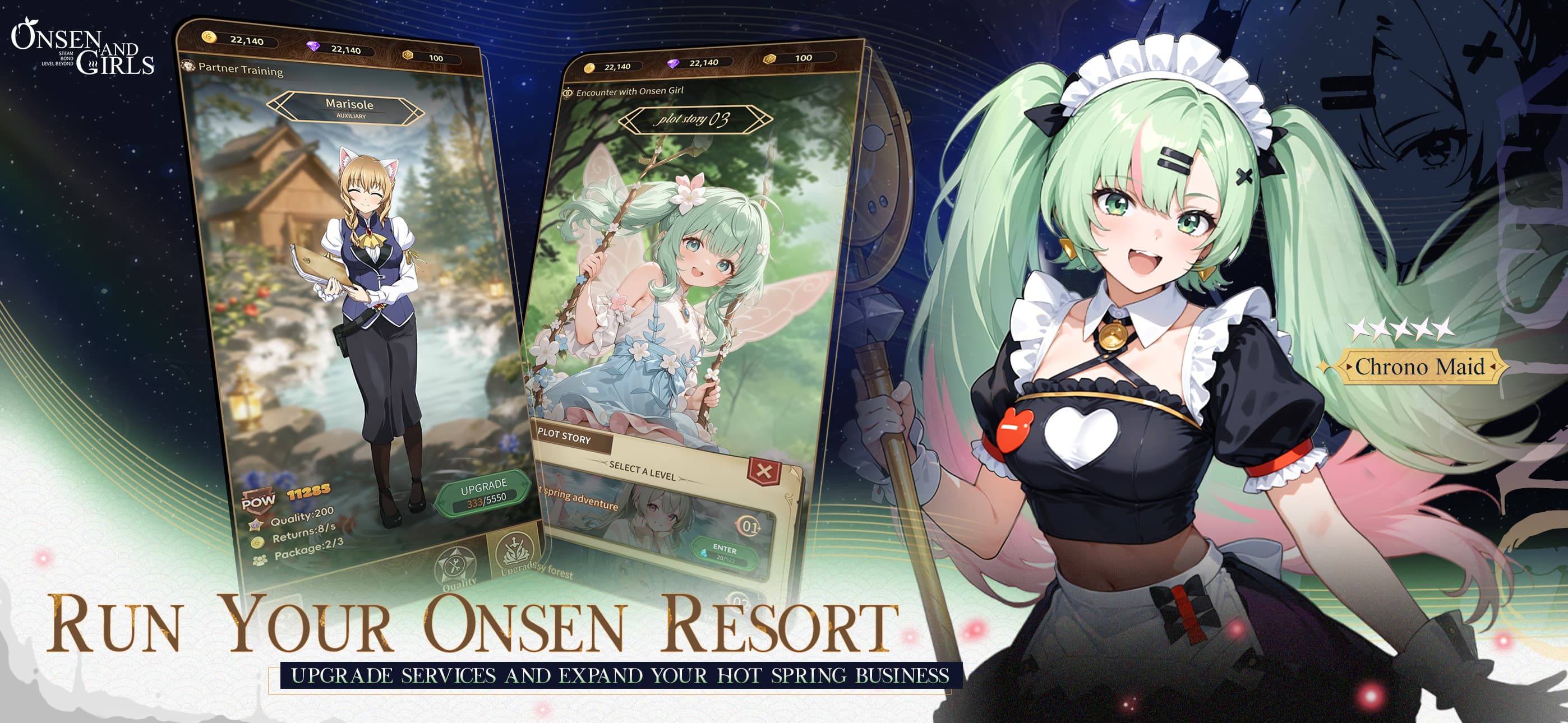 Onsen and Girls screenshot 1