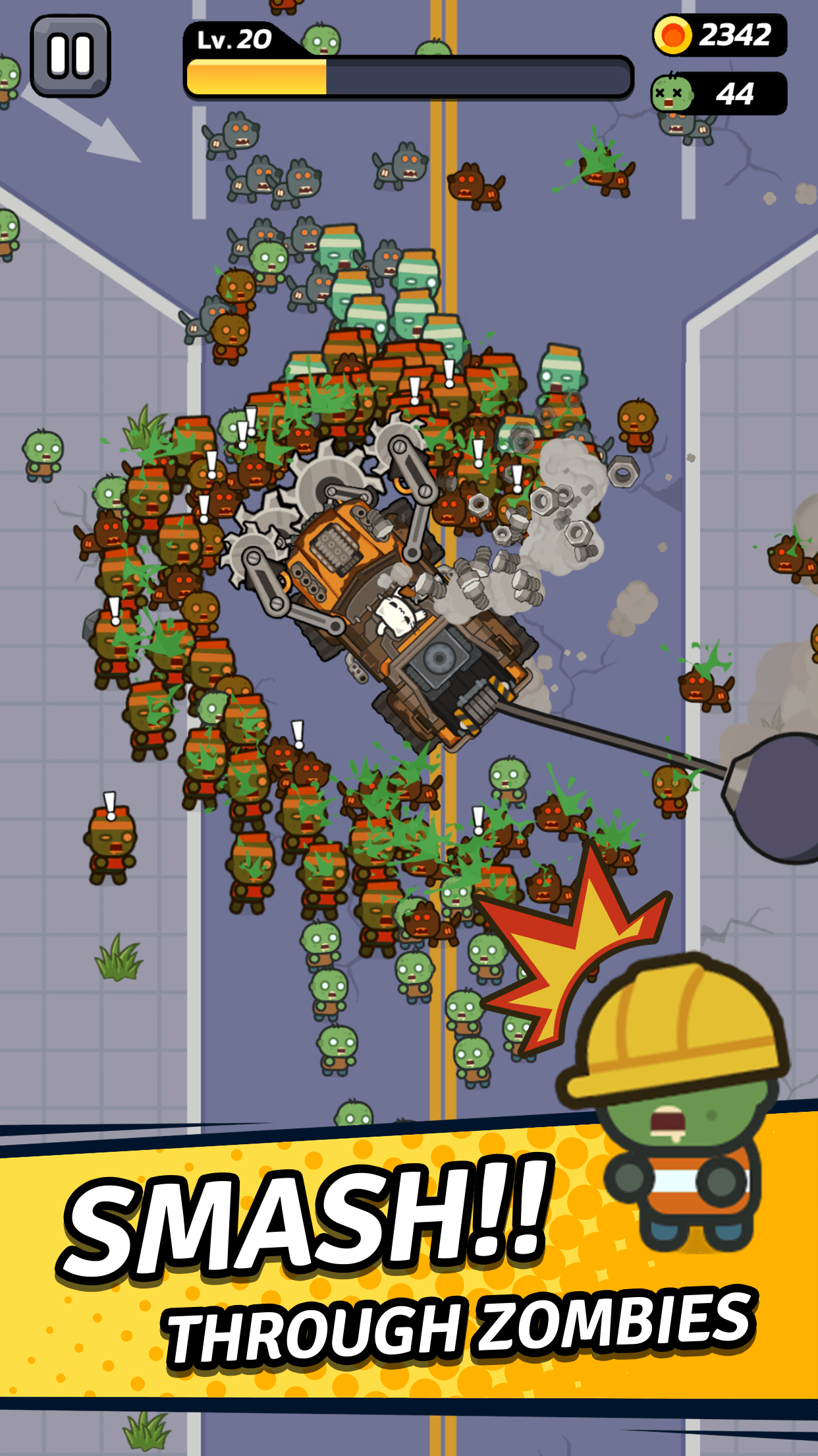 Crash Cat : Zombie Survivor screenshot 3
